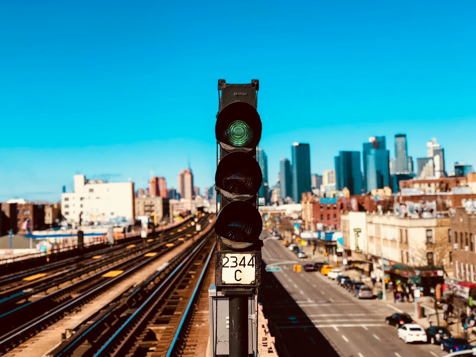 green Go traffic light