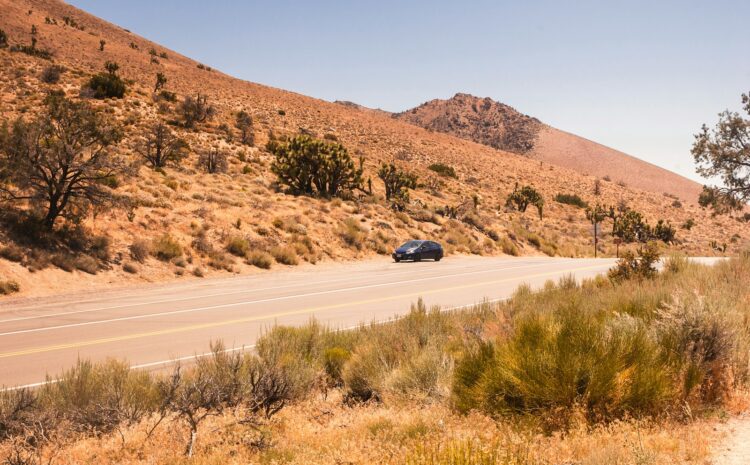 black car on road during daytime